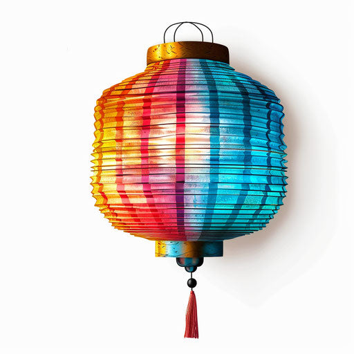 Lantern clipart in photo realistic style, modern design