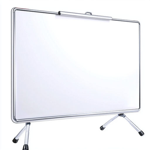 Realistic dry erase board clipart, high resolution, no background, isolated