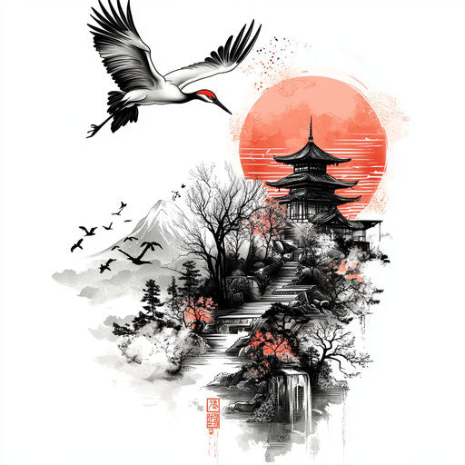 Yakuza Back Tattoo Tattoo Design Kit