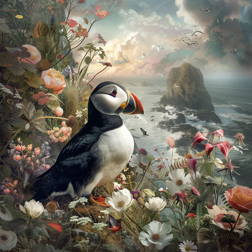 Puffin Bird: Wildlife Conservation Presentations