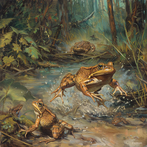 Frog Images: Augment Reality with Natural Wonders