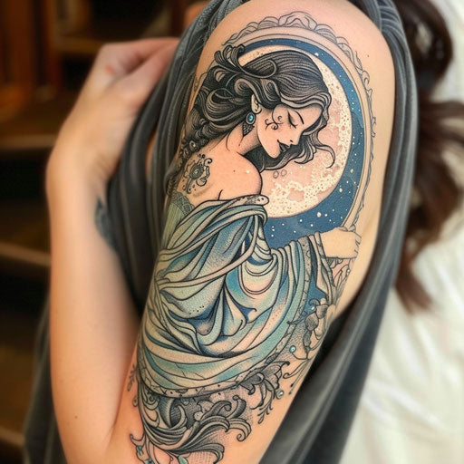 Neo Traditional Tattoo Design Masterpiece