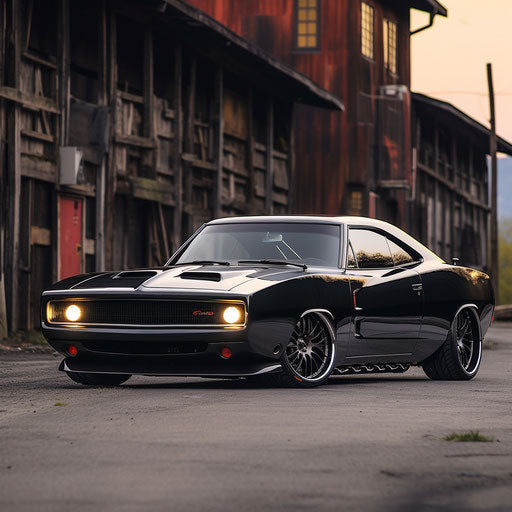 Modern restoration of the Dodge Charger Hellcat
