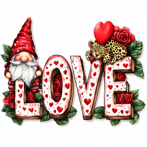 Valentine's Day digital illustration