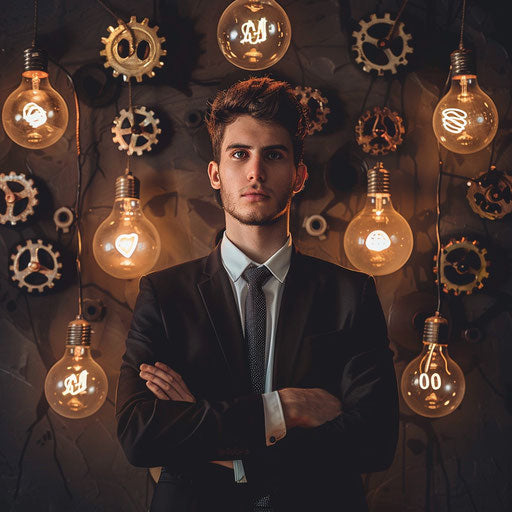 Portrait of a business man with an innovative tech start-up vibe