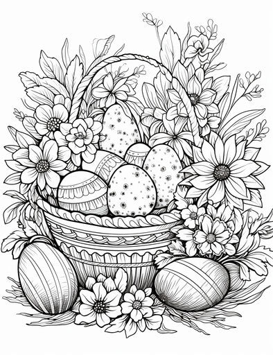 Child-Friendly Easter Coloring Pages - Creative Fun