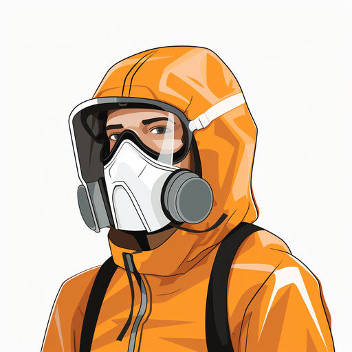 Minimalist style clip art on a white background