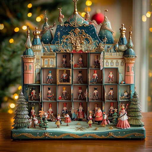 Nutcracker themed advent calendar