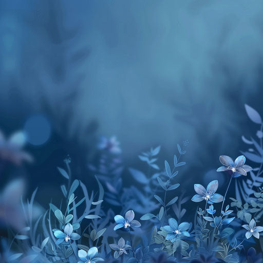 Realistic ground clipart on flat indigo background with blur