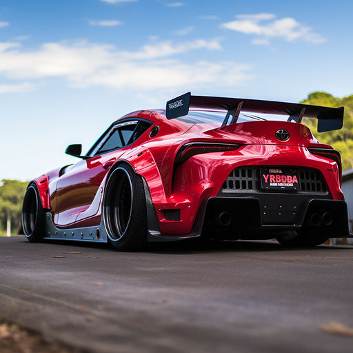 Mark 4 Supra larger exhausts