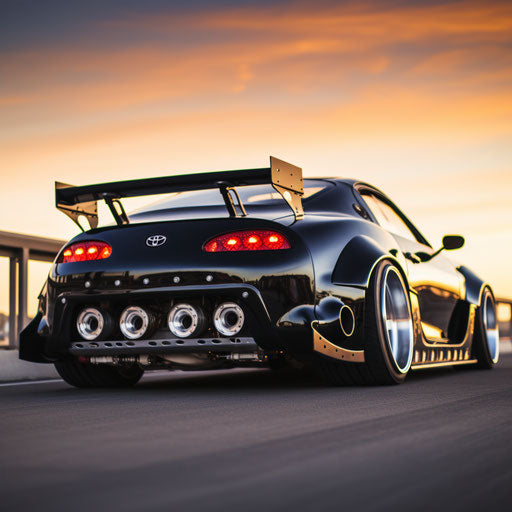 Mark 4 large raised exhausts