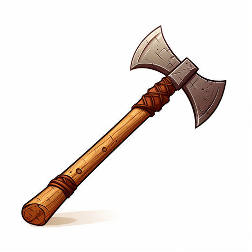 Chiaroscuro Art style illustration, on white background