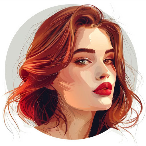 Realistic smart clipart on flat white background