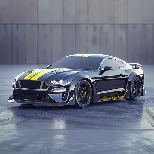 Ford Mustang GT Shelby Classic transformed into electric vehicle