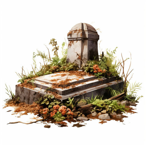 Engraving in the style of Oil painting on white background