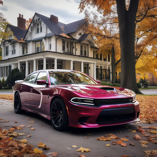 Dodge Charger Hellcat Bright Cherry Red