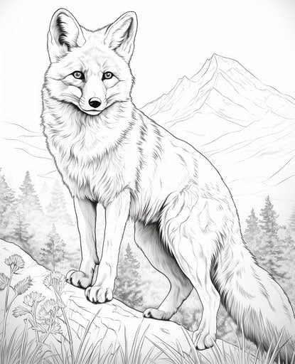 Brain-Boosting Wolf Coloring Pages for Family