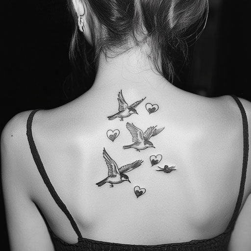 Back Tattoo Female Tattoo Artistry Set