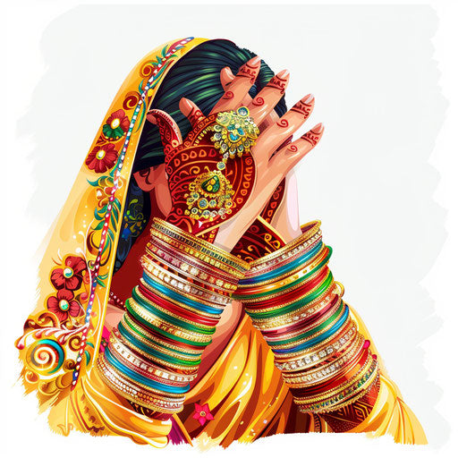 Wedding invitation clipart in a photo realistic style