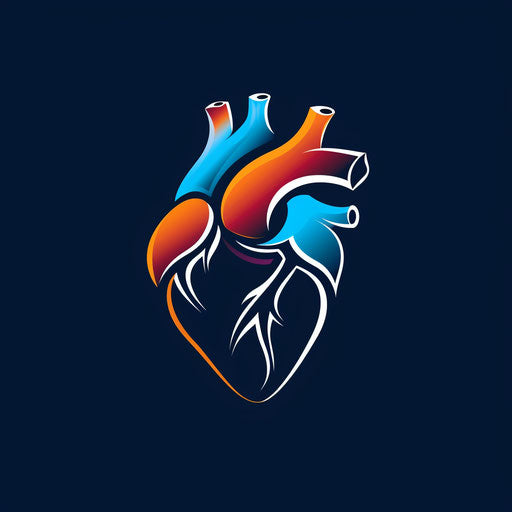 Symbol of care and passion with space for company name