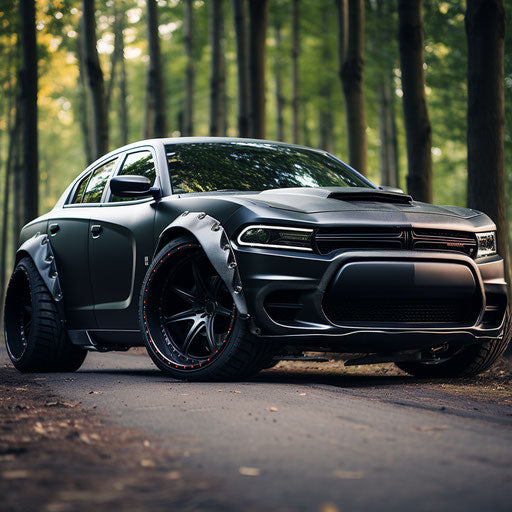 Dodge charger hellcat Bigfoot tires