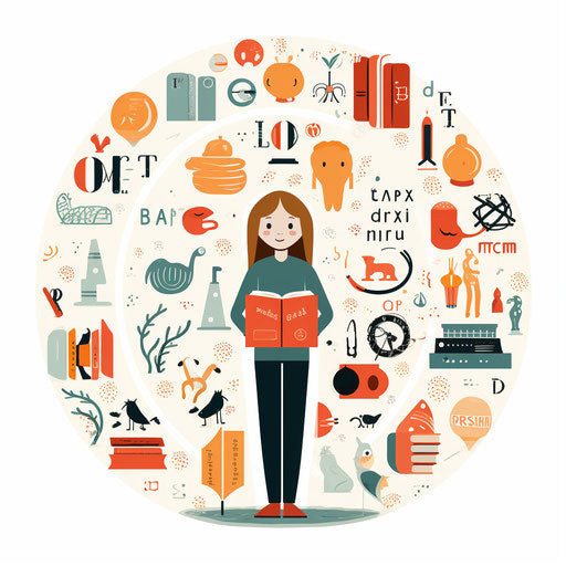 Minimalist-style illustration on white background