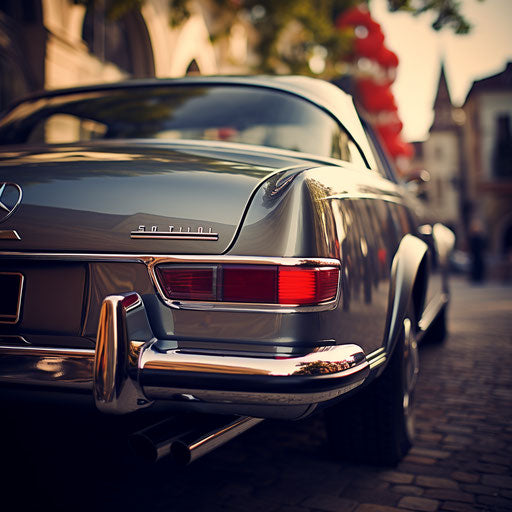 Classic Rearview Mercedes Benz