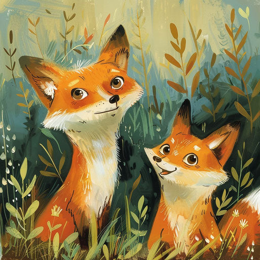 Foxes' reunion with their pack