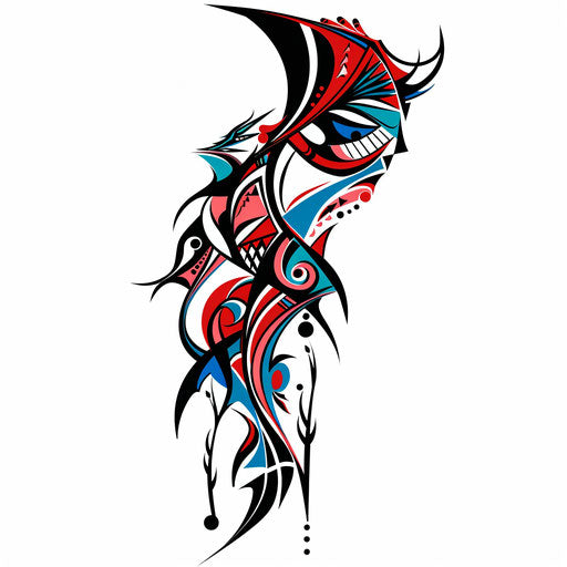 African Tattoo Art Set