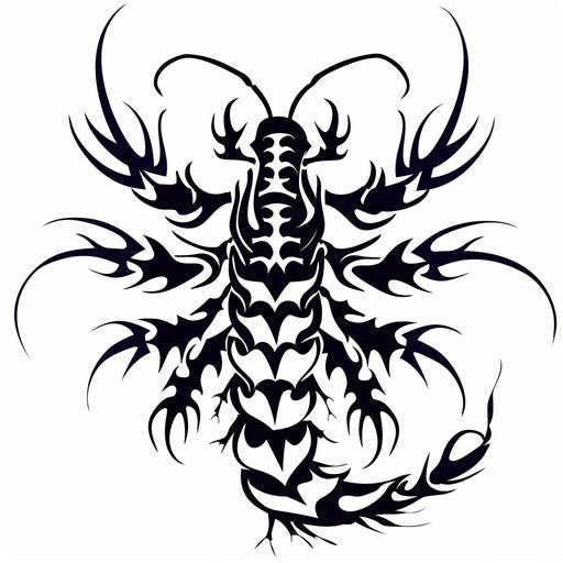 Centipede Tattoo Design Kit