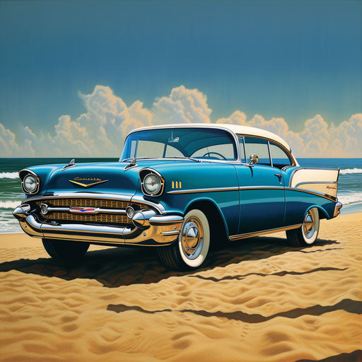 Elegant and classic vintage car