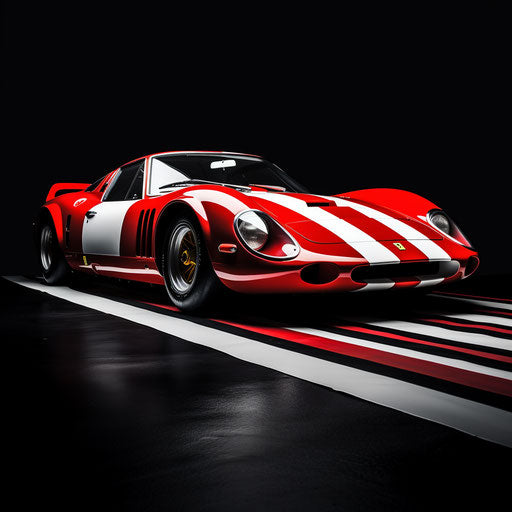 Classic Racing Stripes Ferrari GT
