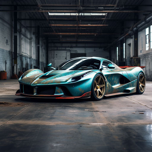 The classic patina Ferrari