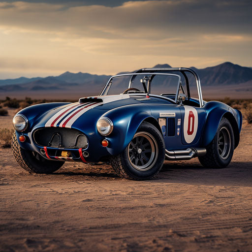Shelby Cobra A/C car rally version with off-road mods