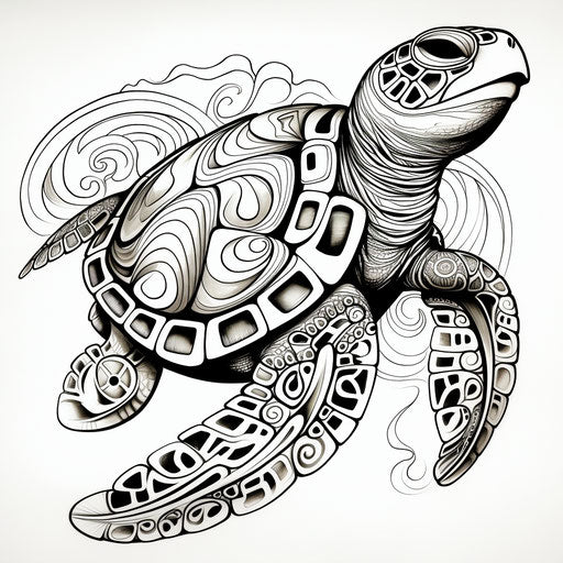 Turtle tattoo ideas best images on tribal for the home