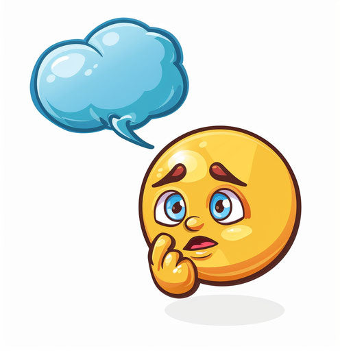 Pensive reflection with smiling face