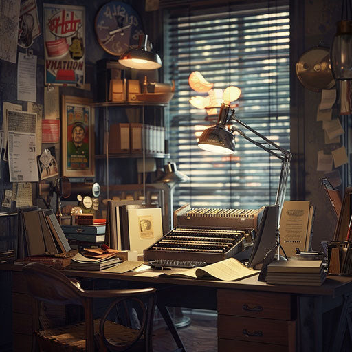 Creative writing room of a film studio