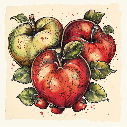 A heartwarming family of apples with unique characteristics