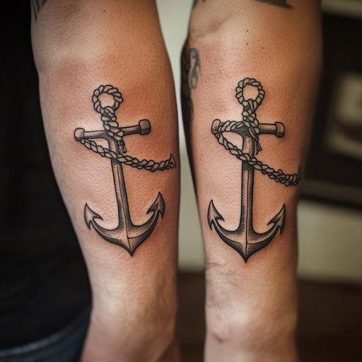 Matching anchors with a father and son twist