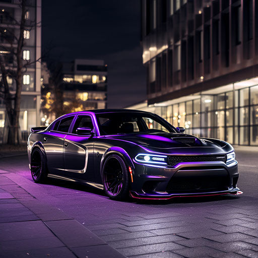 Optical tuning of dodge charger hellcat
