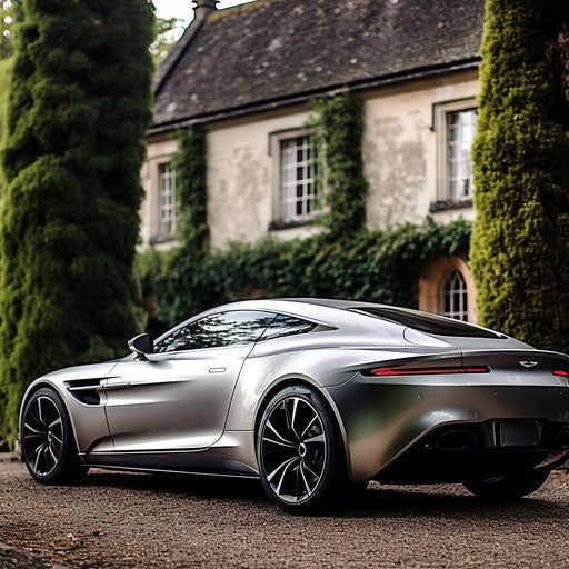 Side view of the Aston Martin DV5