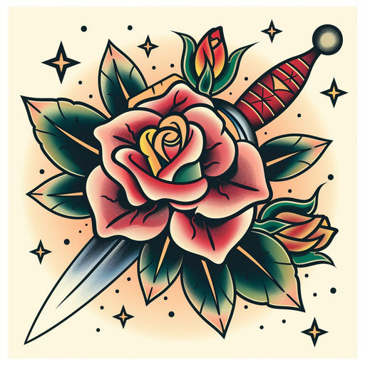 Traditional Tattoo Artistic Design