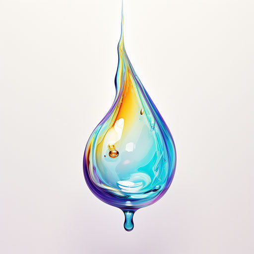 Raindrop in Oil Painting Style