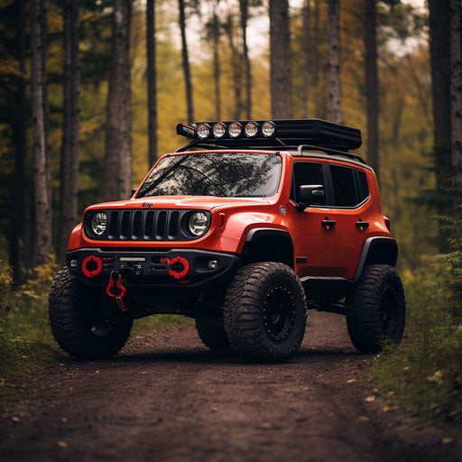 Off-road vehicle big tires