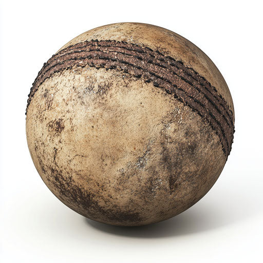 Photo realistic clipart of a cricket ball, high resolution