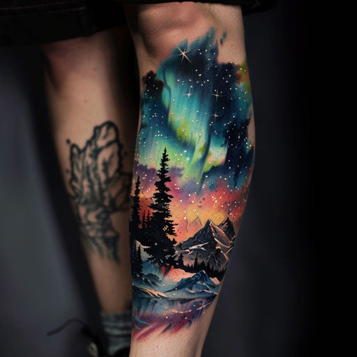 Travel Tattoo Design Set