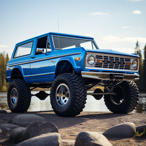 Ford Bronco Sport with classic Bigfoot tires