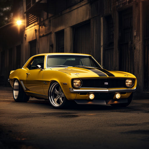 Weight Reduction Chevrolet Camaro classic car