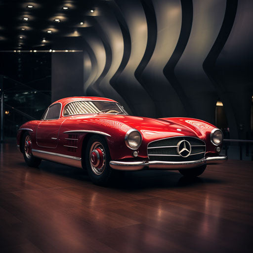 Classic Aerodynamic Enhancements of Mercedes Benz