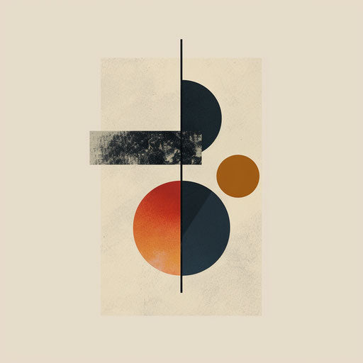 Geometric logo for a design studio